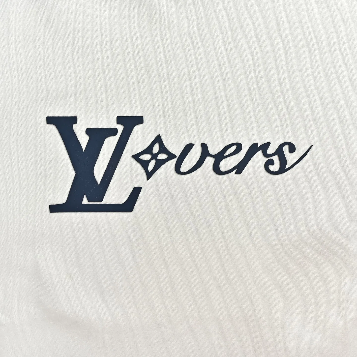 Louis Vuitton/Louis Vuitton Fei Dong letter logo printed short sleeves